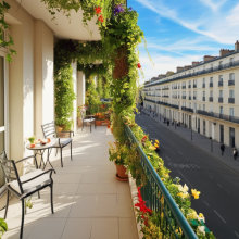 appartement avec balcon