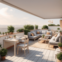 appartement avec terrasse